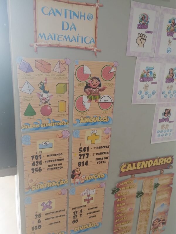 Kit Sala de aula tema Moana - Image 10