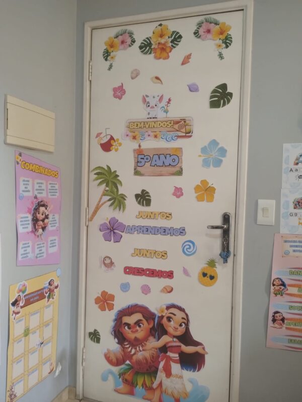 Kit Sala de aula tema Moana