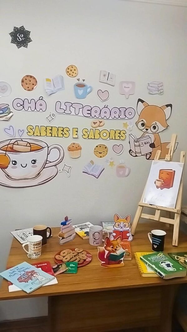 Bibliotechá- chá literário - Imagem 3
