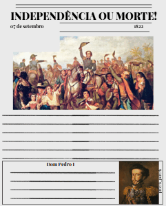 Noticiando a independência
